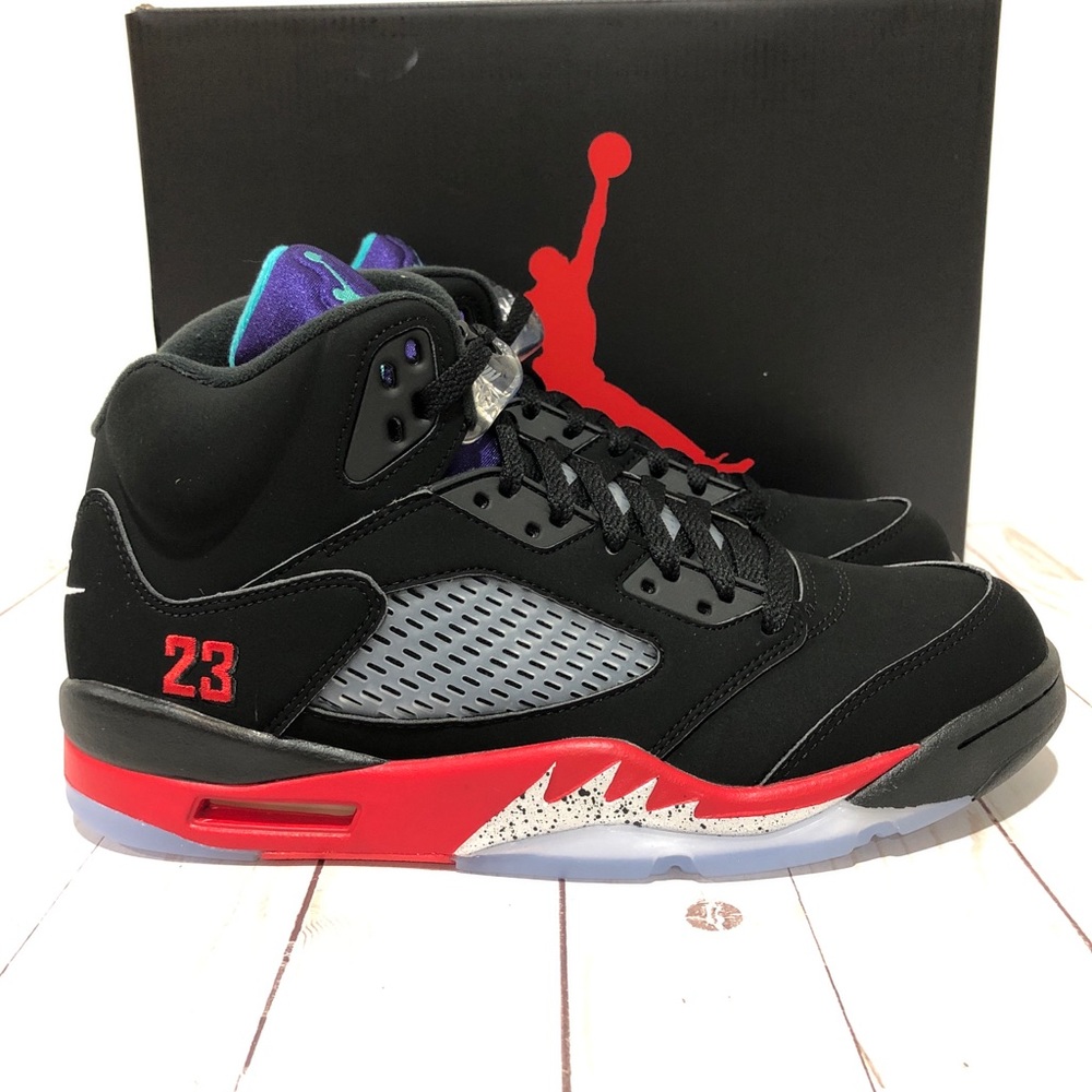 🔴SOLD🔴JORDAN 5 RETRO TOP 3 CZ2989-001 - Picture 1 of 10